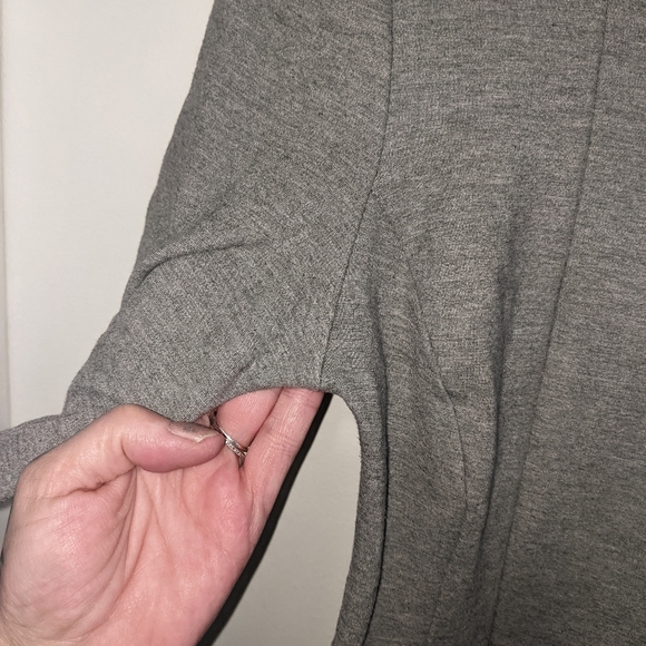 Zara Trafaluc Grey short sleeve Dress - Picture 3 of 6